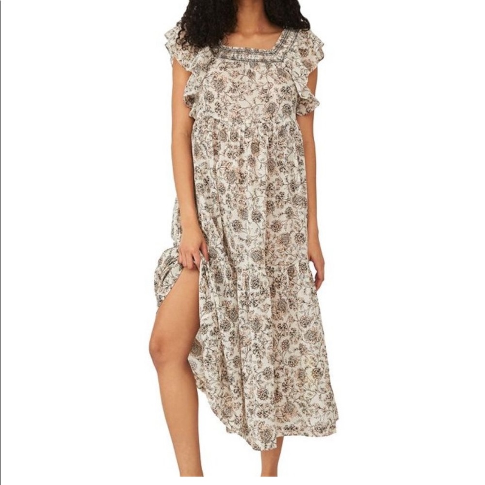NWT Free People Bonita Midi Dress size M